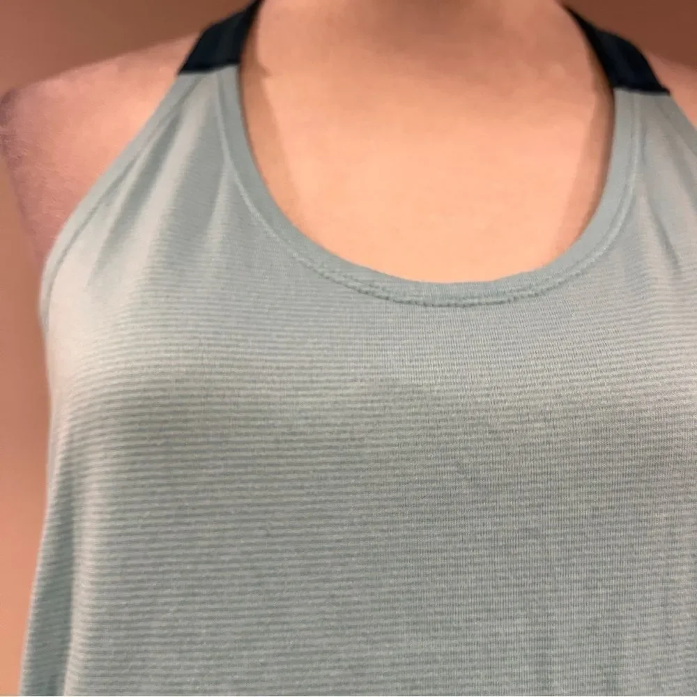 Women's Light‎ Blue Sleeveless Top